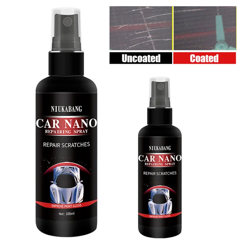 100ml/50ml Car Scratch Removal Spray Repair Nano Spray Scratches Repairing Car Ceramic Coating Glass Polishing Paste Liquid