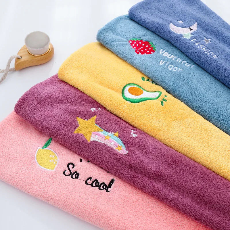 Women Soft Microfiber Towels Shower Cap Towel Bath Hats for Women Dry Hair Cap Quick Drying Soft for Lady Turban Head Girl Towel