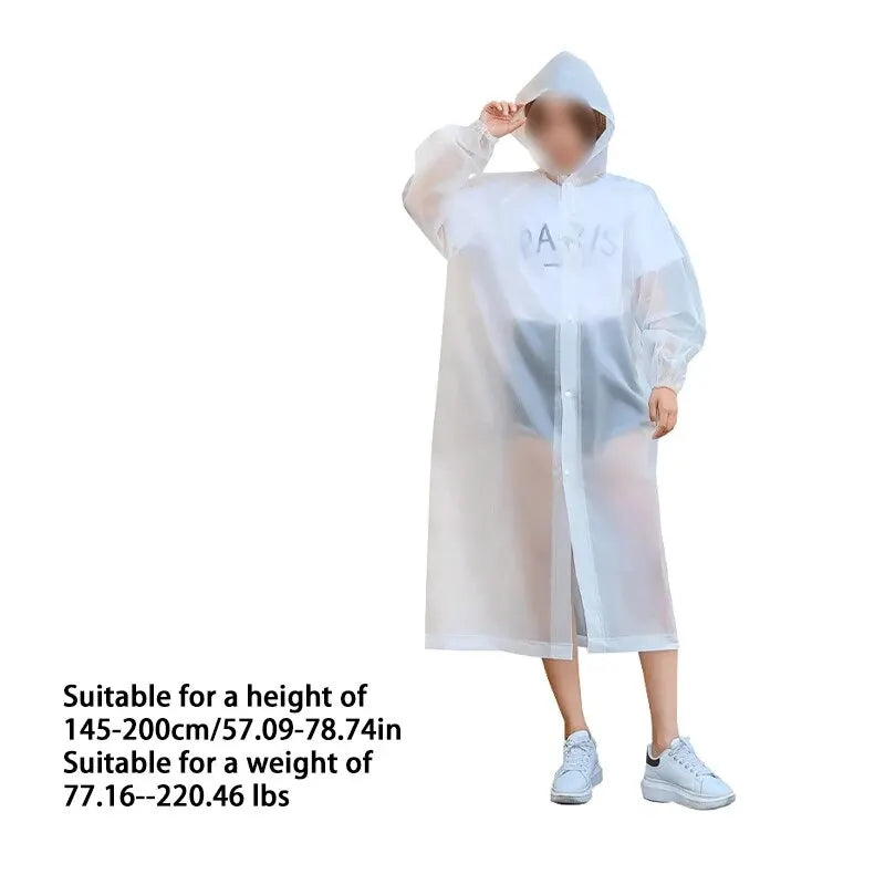 Raincoat Non-disposable Unisex Thickened Waterproof Outdoor Rainwear