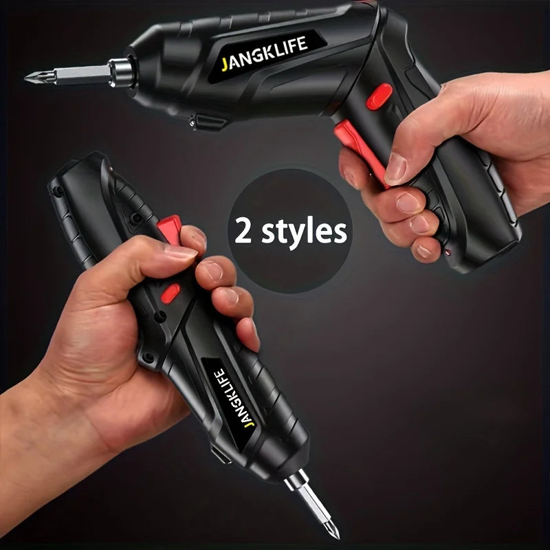 Electric Wireless Screwdriver Drill Battery Rechargeable Cordless Screwdriver