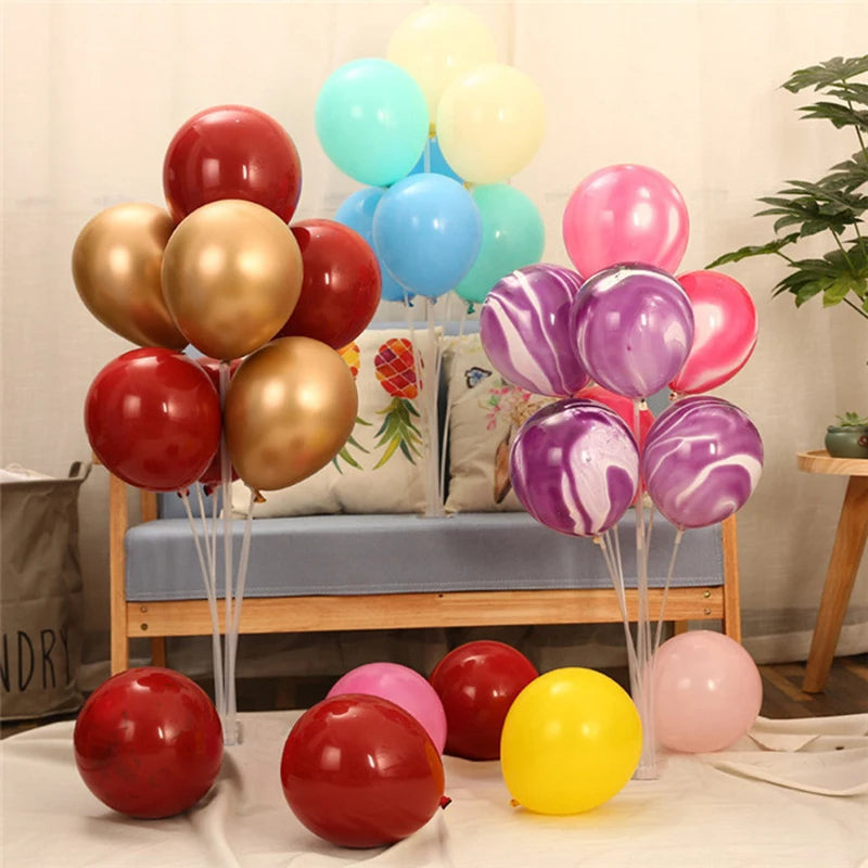 7tubes Wedding Table Balloon Stand Balloon Holder Support Table Floating