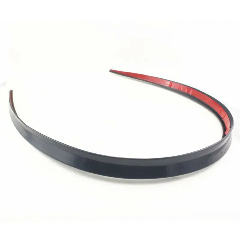 Car ABS 1.2M BlackSpoiler Carbon Fiber Accessory Soft Car Rear Roof Trunk Spoiler