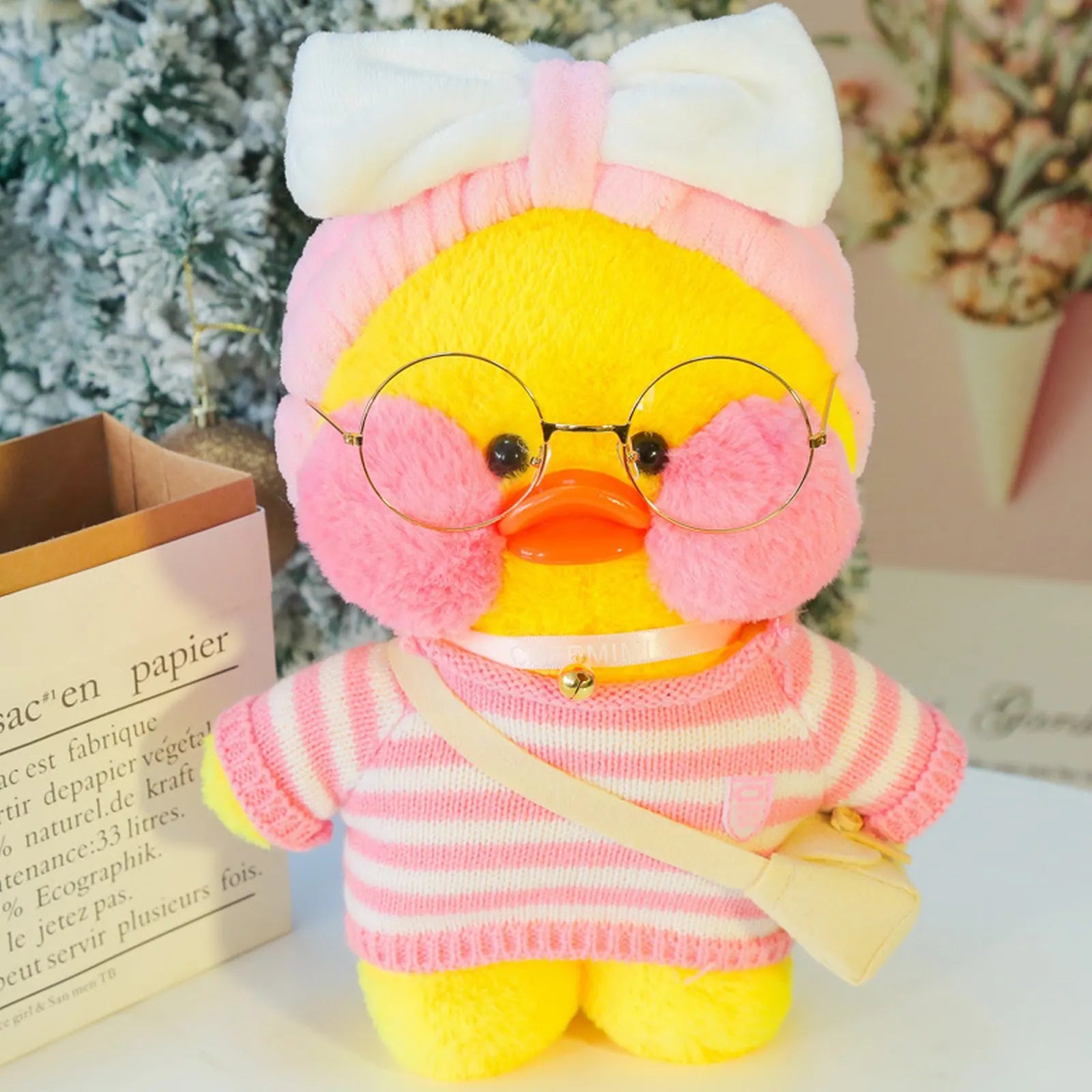 30cm kawaii cosplay Duck plush toys Stuffed Duck mini Duck Toys Soft Plushies Toys