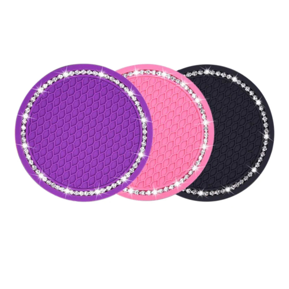 Car Coaster Water Cup Bottle Holder Anti-slip Pad Mat Silica Gel Waterproof