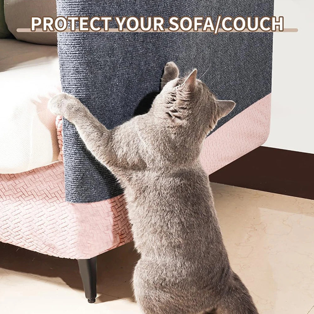 Wall Anti Cat Scratch Sofa Self-adhesive Carpet Cats Scratch Board