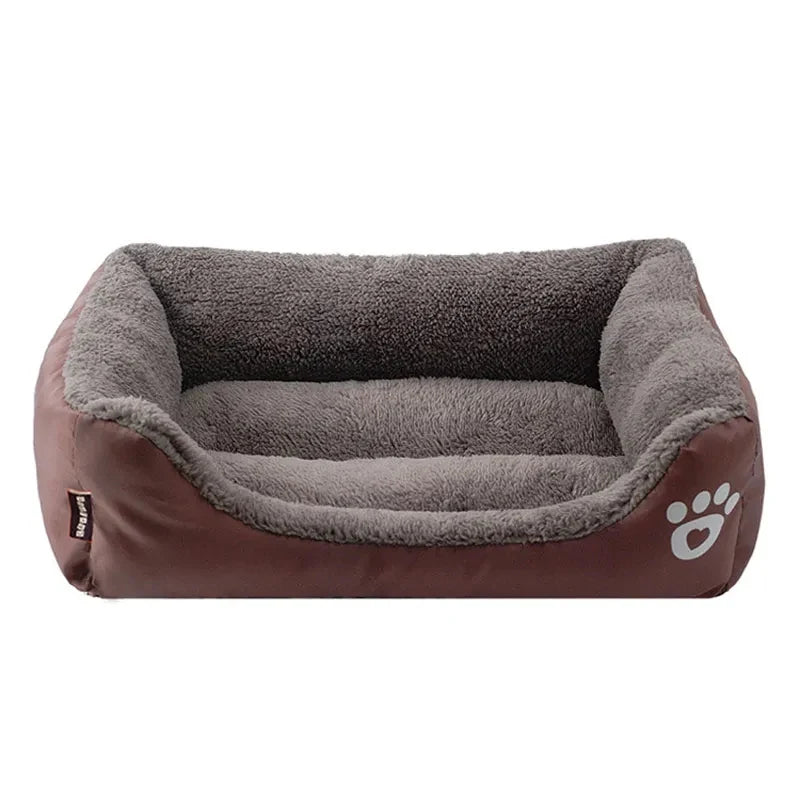 Dog Sofa Bed Bed for Dog Cat Pet Square Plush Kennel Medium Small Cushion Dog Bed House