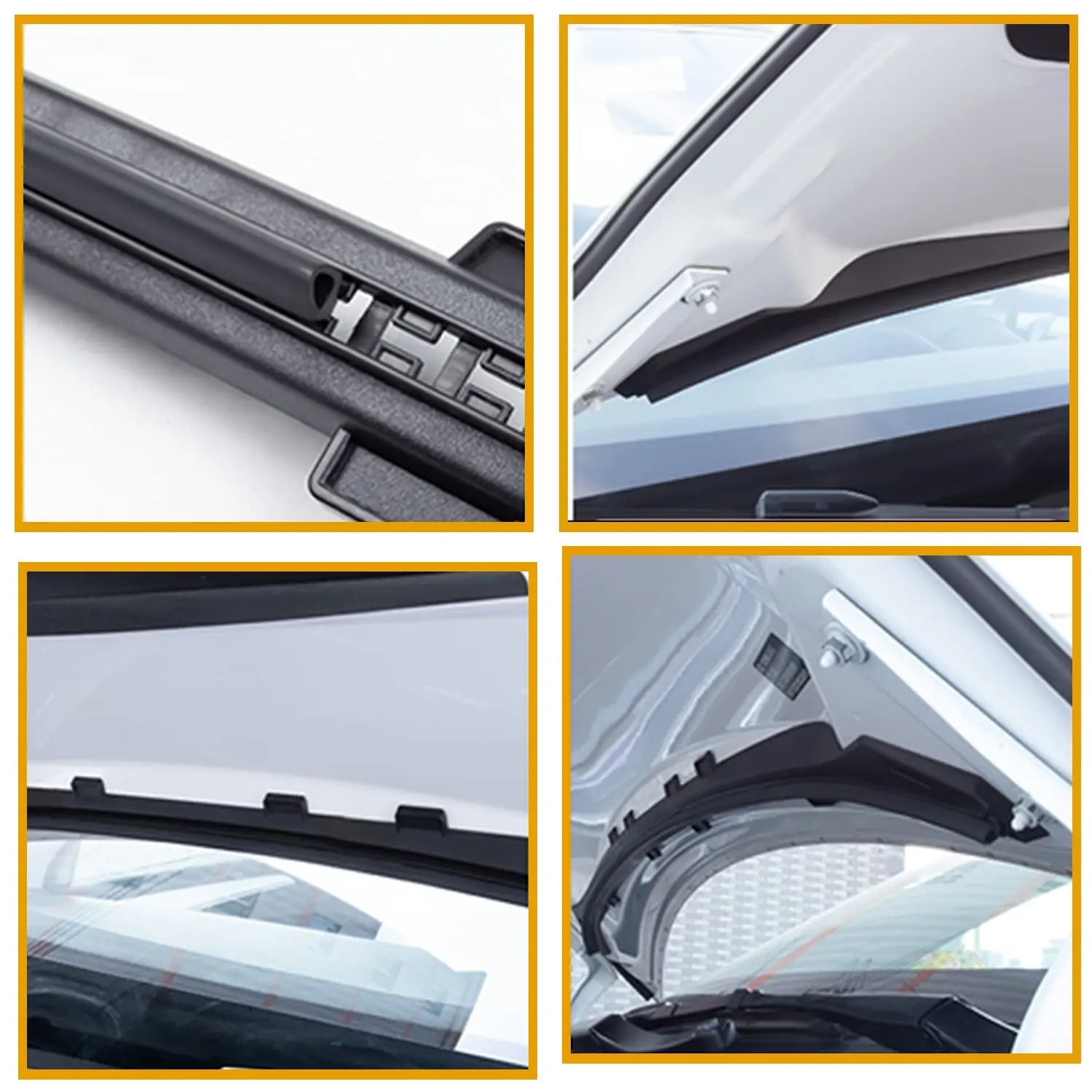 Front Hood Dust Proof Seal Strip For Tesla Model Y 3 Protector Guard Water Strip