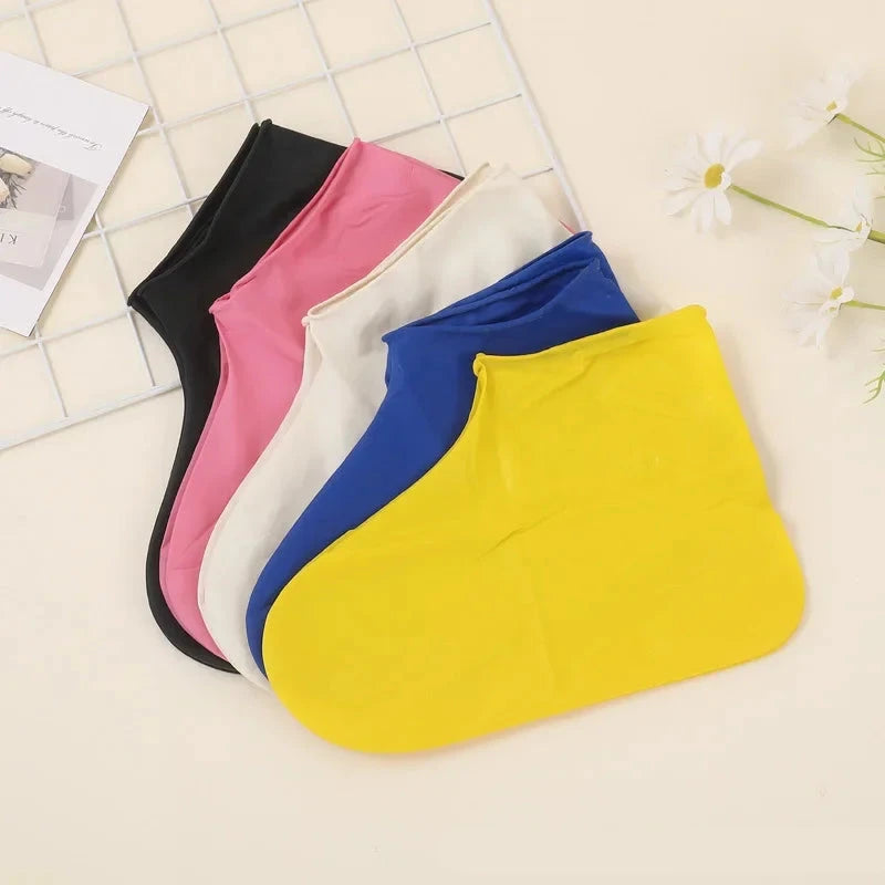 Silicone lip-resistant Shoe Covers WaterProof Rubber for Rainy Day