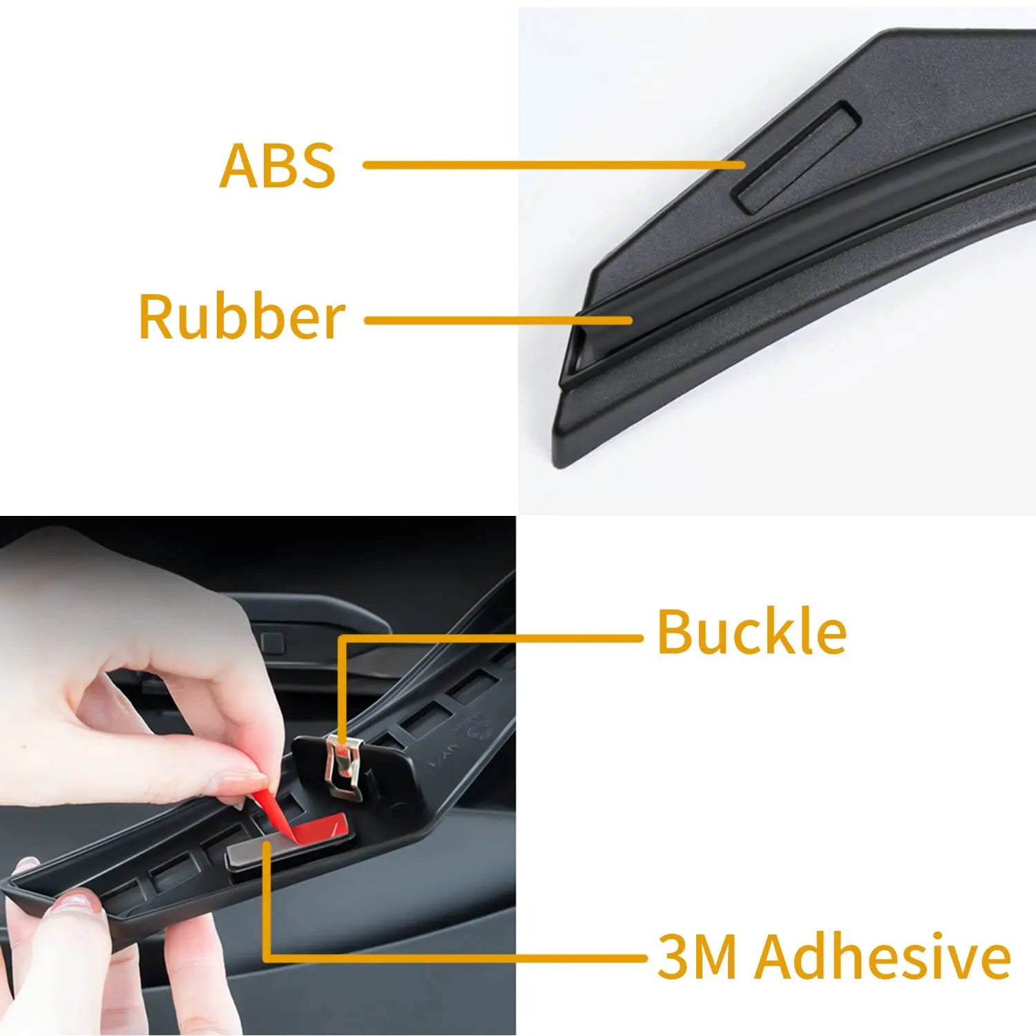 Front Hood Dust Proof Seal Strip For Tesla Model Y 3 Protector Guard Water Strip