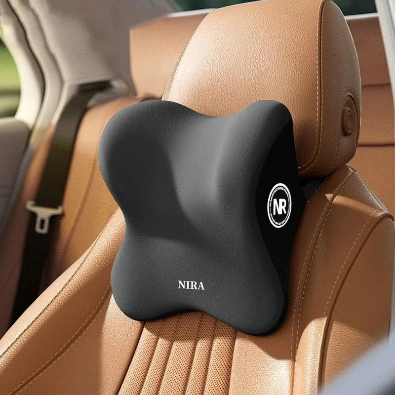 Car Headrest Lumbar Support Lumbar Cushion Memory Foam Cushion Car Neck Pillow