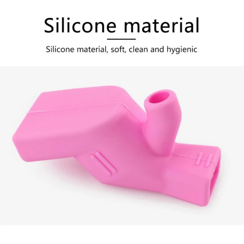 Elastic Silicone Faucet Extender Bathroom Sink Fixture  Water Tap Nozzle