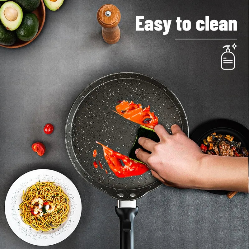 Kitchen Frying Pan 10inch Nonstick Toxin Free Stone Coated Cookware