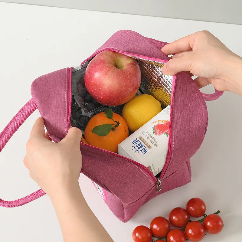 Beer Lunch Bags For Children Large Capacity Tote Thermal Bag Portable Lunchbox