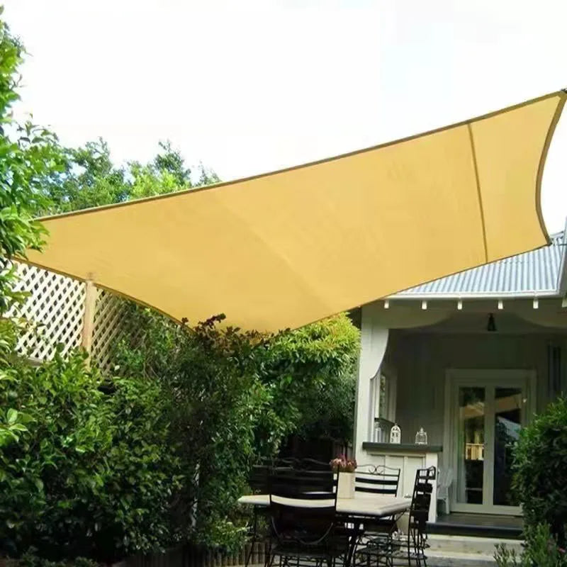 Outdoor garden sunshade net, terrace, UV protection, HDPE sunscreen fabric