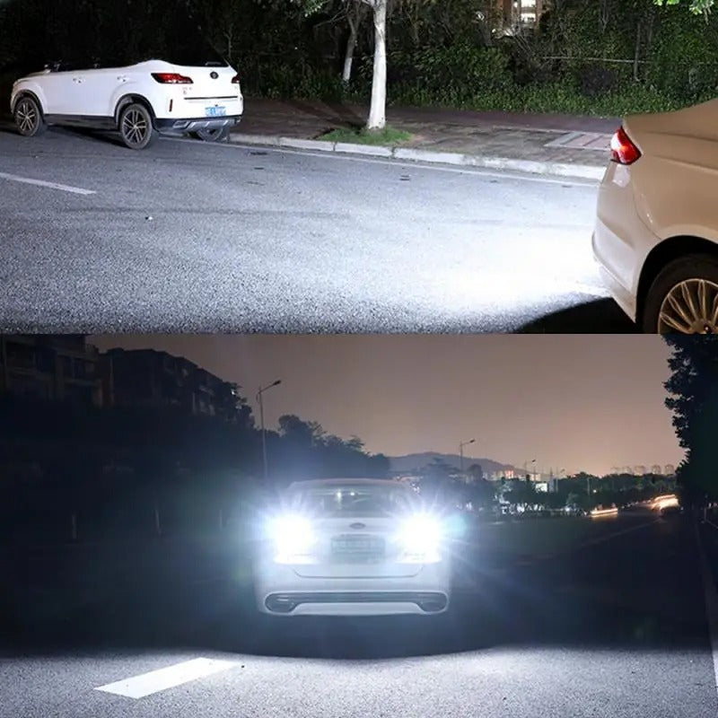 2Pcs 1156 P21W BA15S 7440 W21W High Power Auto LED Bulb White 12V Car Reverse Back Light T15 W16W 3030 Turn Signal Lamp