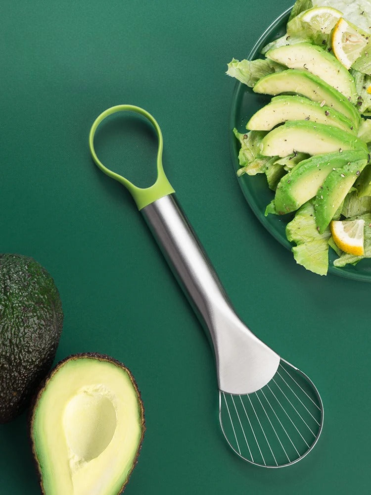 Avocado Knife Gadget Stainless Steel Cutter Kitchen Gadgets Fruit Cutting