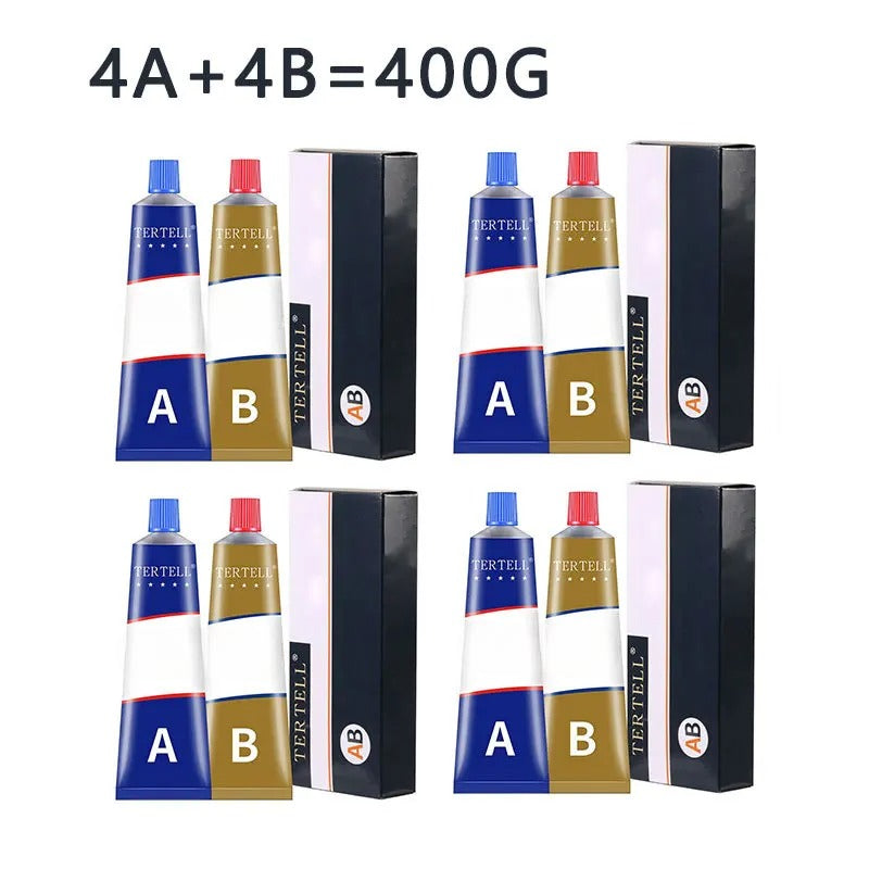 Liquid Metal Repair Adhesive High Strength Bonding Sealant Weld Seam Metal Adhesive Heat Resistance Strong Casting AB Glue