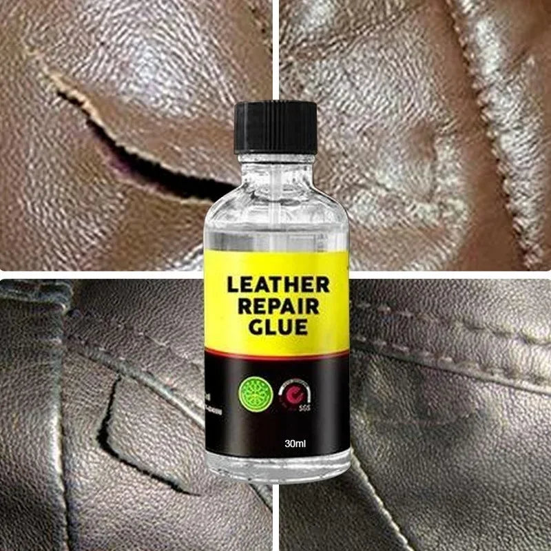 Car Leather Repair Glue Household Auto Sofa Seat Leather Maintenance Care Quick Repair Adhesive Fluid Car Care Accessories