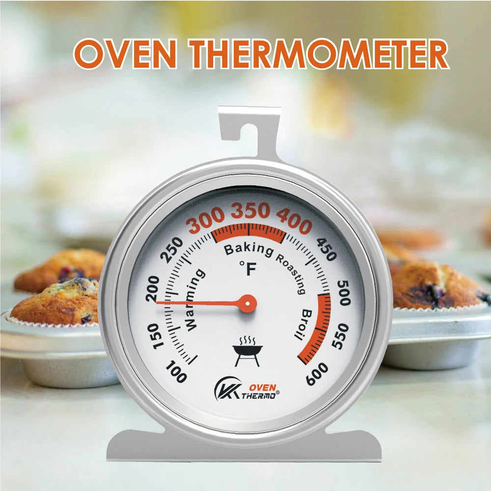 oven Thermometer BBQ Baking 2-Inch Dial Classic Series  Stainless Steel thermometer