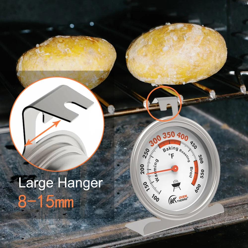 oven Thermometer BBQ Baking 2-Inch Dial Classic Series  Stainless Steel thermometer