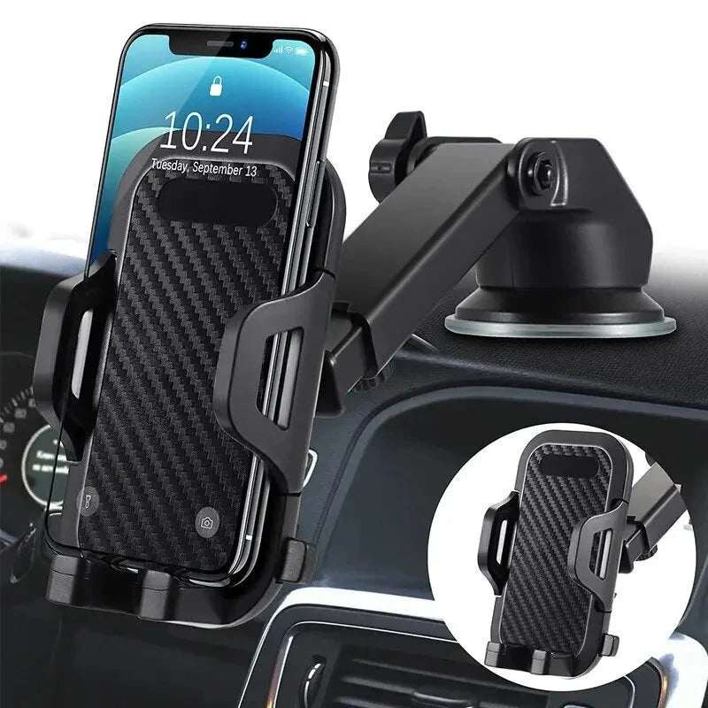 Sucker Car Phone Holder Mount Stand Suction Cup Smartphone Mobile Cell Support in Car Bracket For iPhone Xiaomi Huawei Samsung