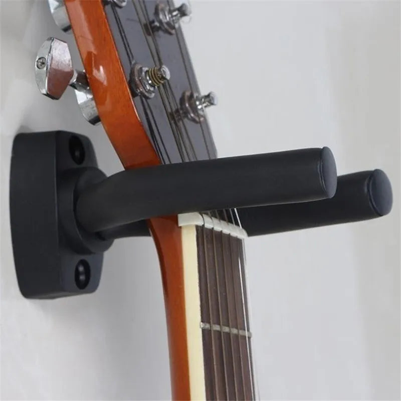 1Pcs Guitar Holder Wall Mount Stand  Parts and Accessories Home Instrument Display Guitars Hook Wall Hangers Guitar Picks