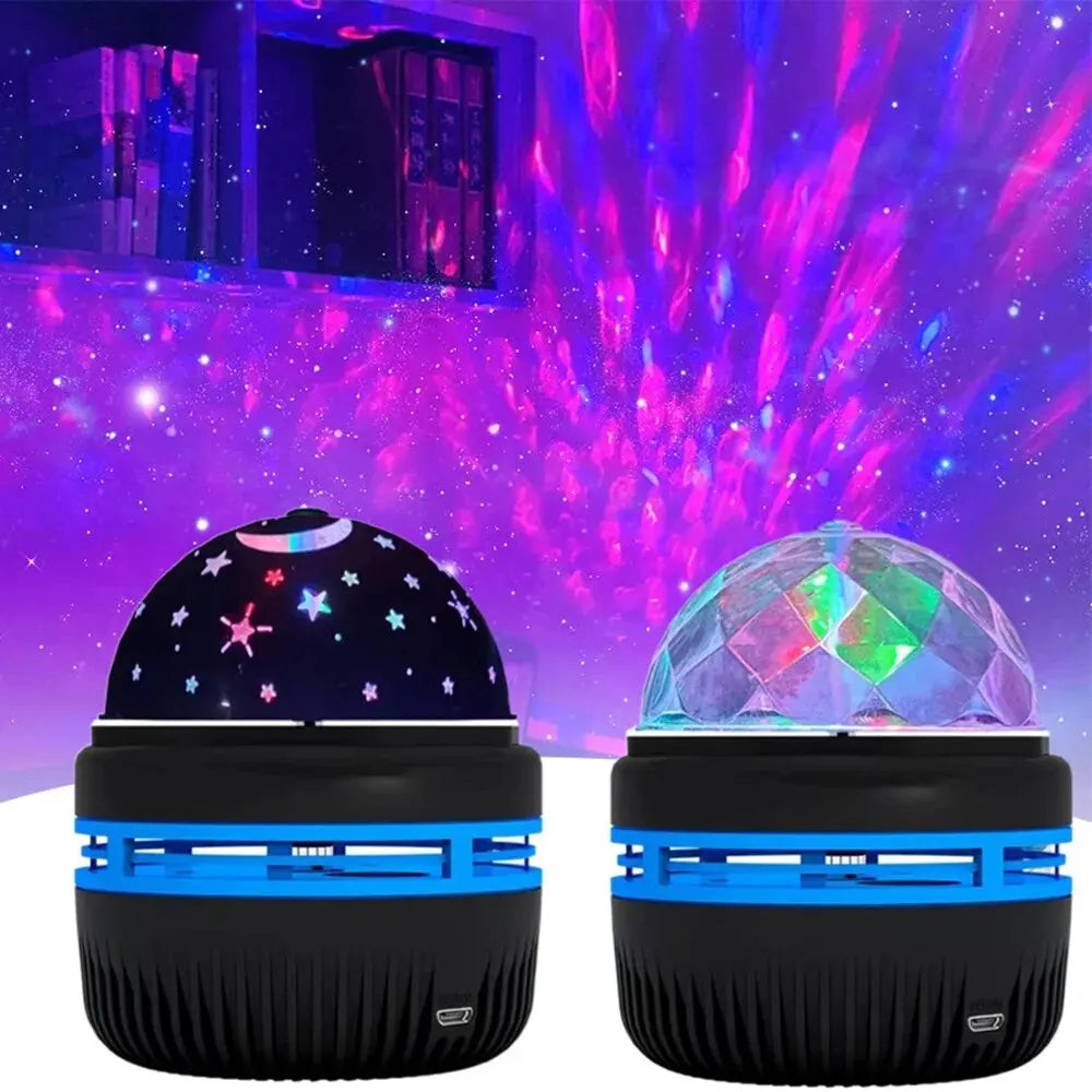 Starry Sky Lamp USB LED NightLights Galaxy Projector