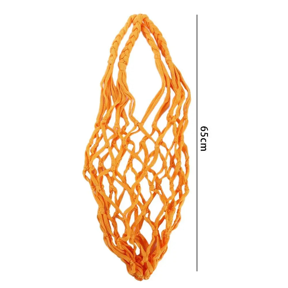 Nylon Basketball Carry Bag Youth Football Self Trainer Kick Net Soccer Volleyball Drawstring Ball Storage Bag