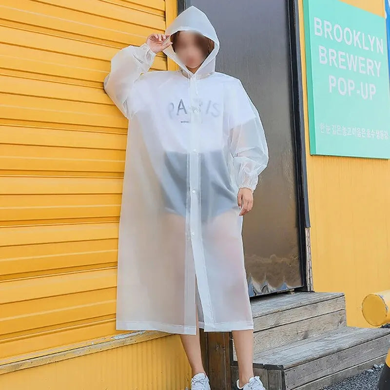 Raincoat Non-disposable Unisex Thickened Waterproof Outdoor Rainwear