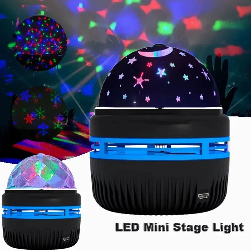 Starry Sky Lamp USB LED NightLights Galaxy Projector