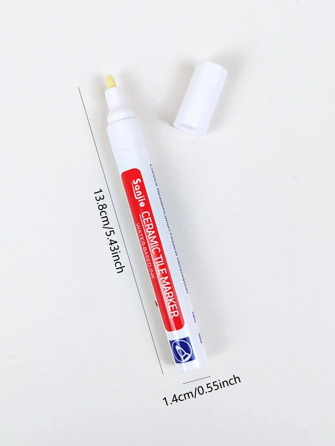 1PC   Ceramic tile bathroom wall floor tile gap color repair anti-mildew waterproof whiteboard color repair pen