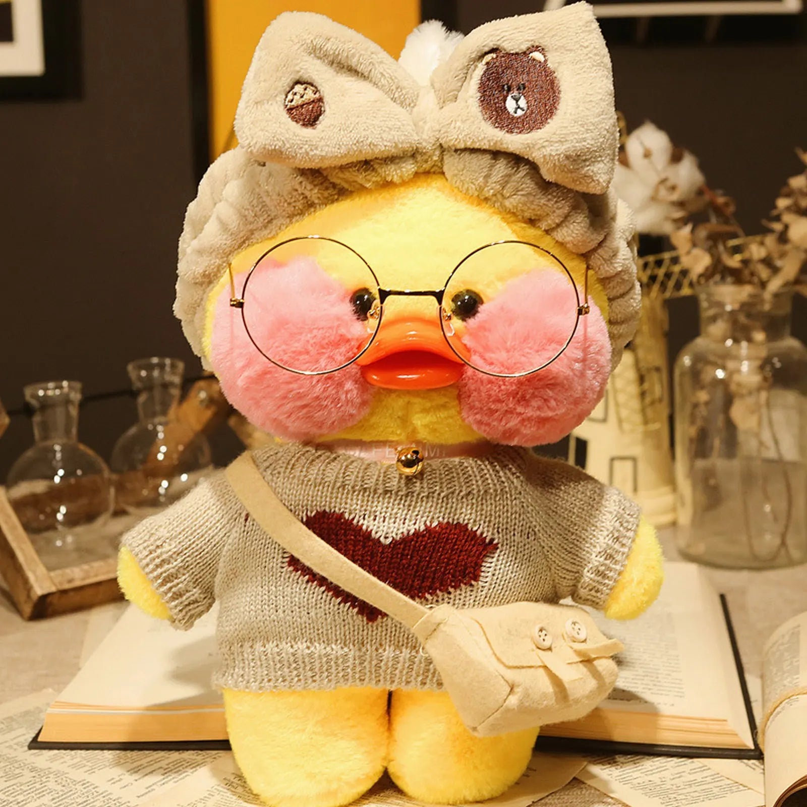 30cm kawaii cosplay Duck plush toys Stuffed Duck mini Duck Toys Soft Plushies Toys