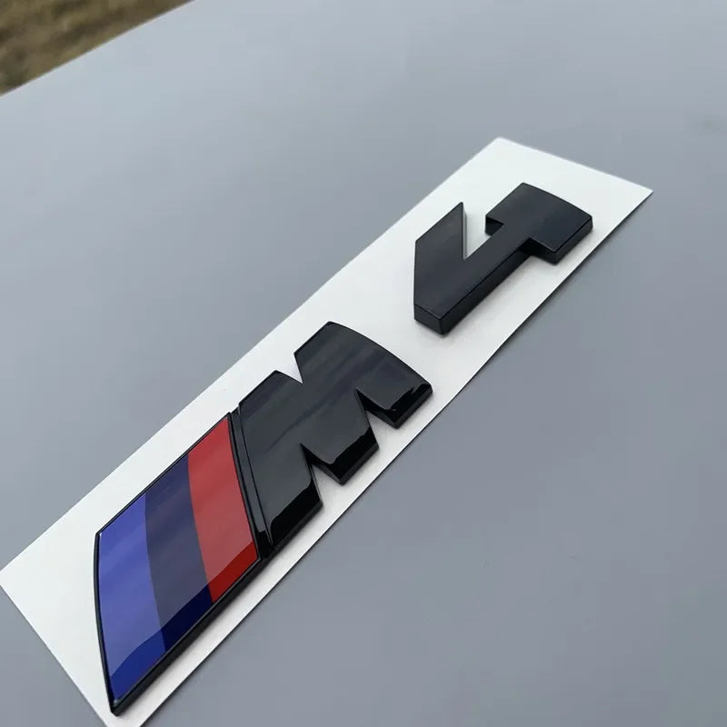 3D BMW Car Sticker Rear Trunk Emblem Badge Logo E46 E60 E64 F10 F20 F30 F06 F12 F13 E90 E92 E93 F80 F82 F87 M1 M2 M3 M4 M5 M6 M7