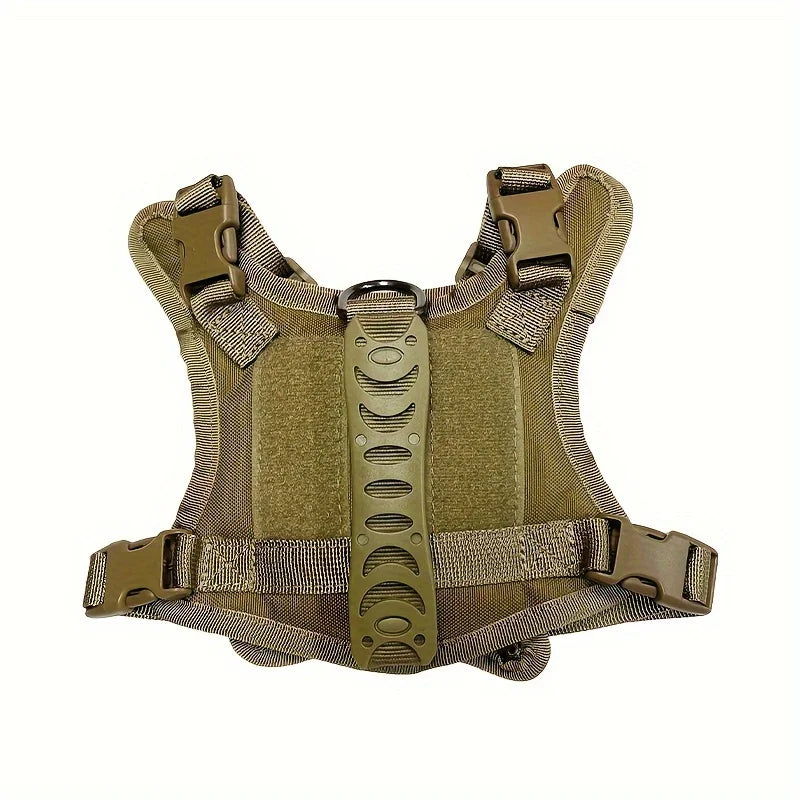 Cat Puppy Tactical Vest Training Harness for Small Dogs Adjustable Military Outdoor Working Cat Harness