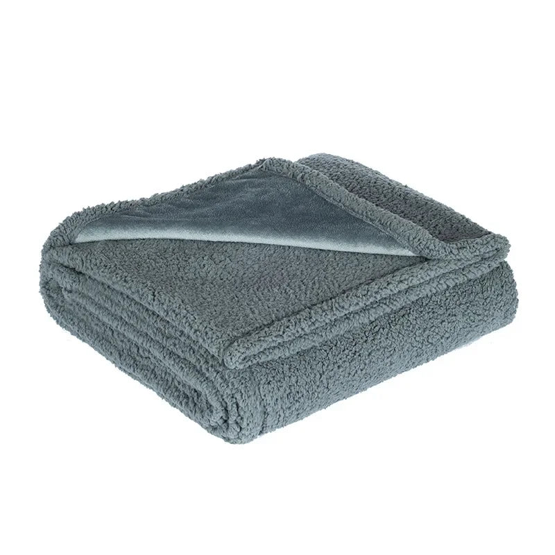 Waterproof Pet Blanket Liquid Pee Proof Dog Blanket for Sofa Bed Couch