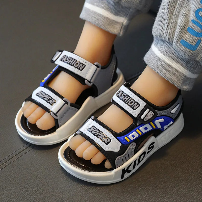 Breathable Sport Sandals Casual Beach Shoe Comfortable Soft Sole Kids Shoes