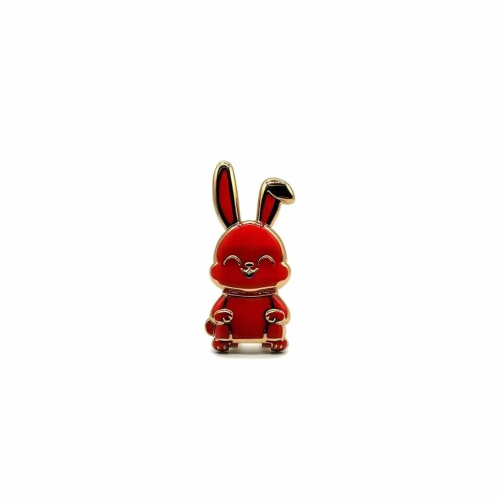 Portable ABS Bunny Finger Ring Holder Mobile Phone Holder Foldable Phone Finger Ring Holder Phone Back Sticker Pad