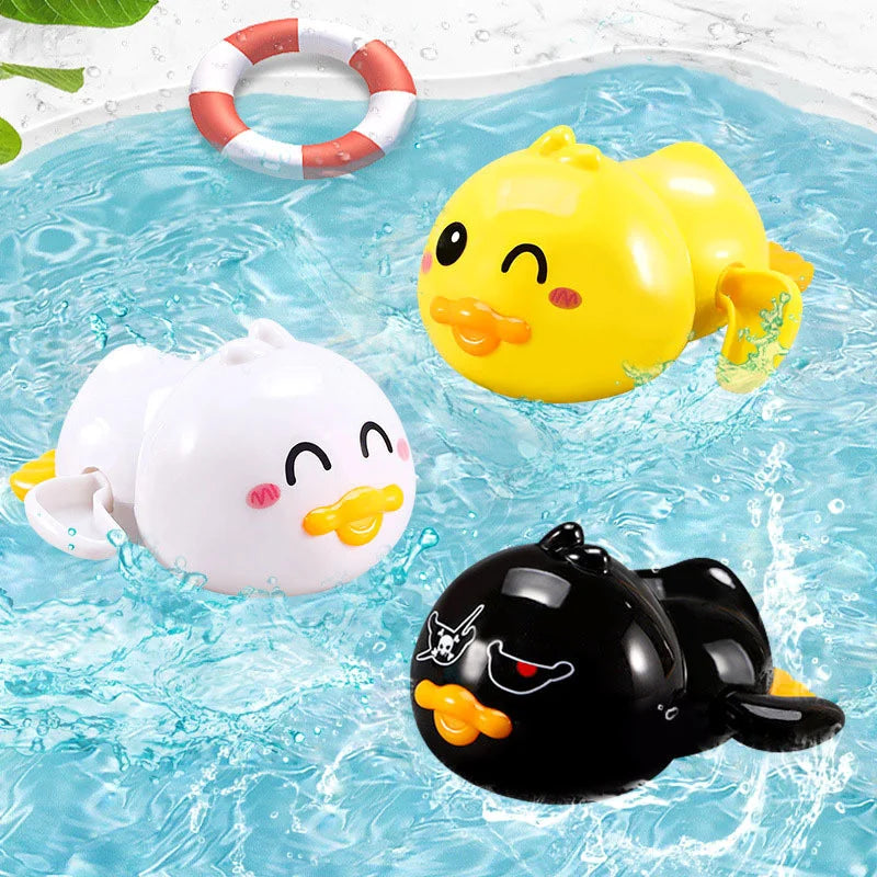 Baby Bath Toys Swimming Bathing Ducks Water Game For Toddler 12 24months