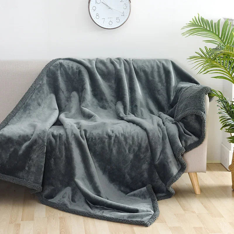 Waterproof Pet Blanket Liquid Pee Proof Dog Blanket for Sofa Bed Couch