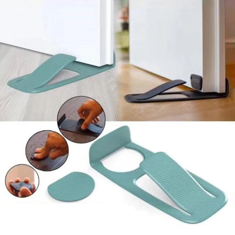 Multi-function Door Stopper Safety Protector Spring Innovative Door Stopper Properly Holds Your Door Open Door Wedge Holder