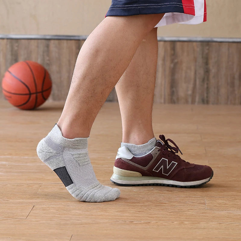 Anti-slip Football Socks Men Women Cotton Sock Short Long Tube Socks 39-45