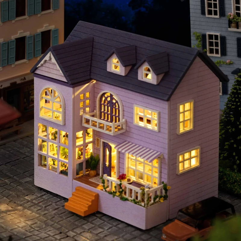 Mini handmade DIY small house creative scene decoration toy birthday gift suitable for children, teenagers, adults, and girls