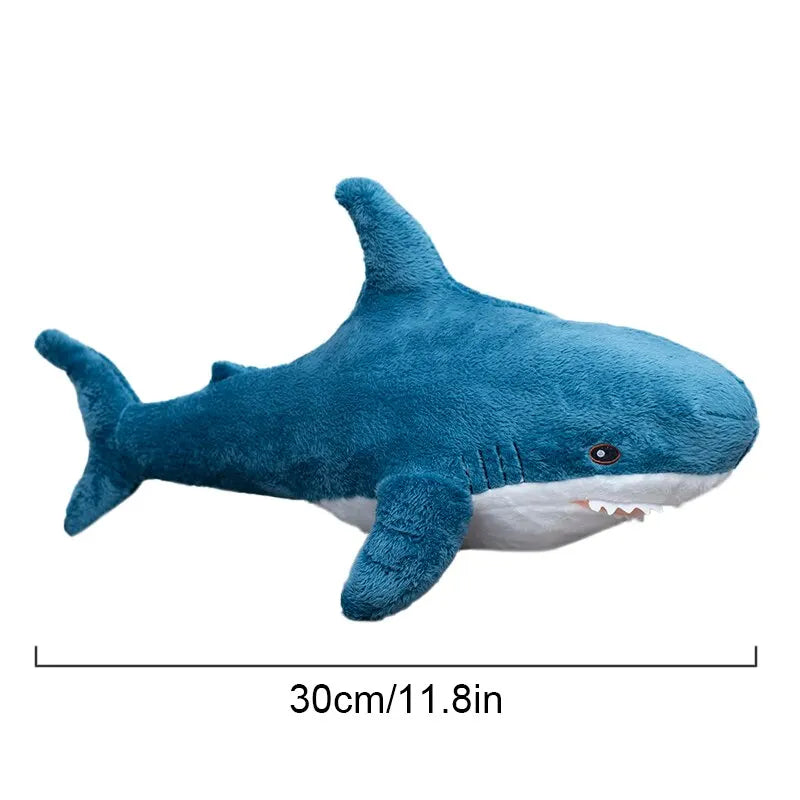 30cm Shark Toy Soft Stuffed Sea Animal Accompany Pillow High Quality Gifts For Birthday Children Boys Party Decro