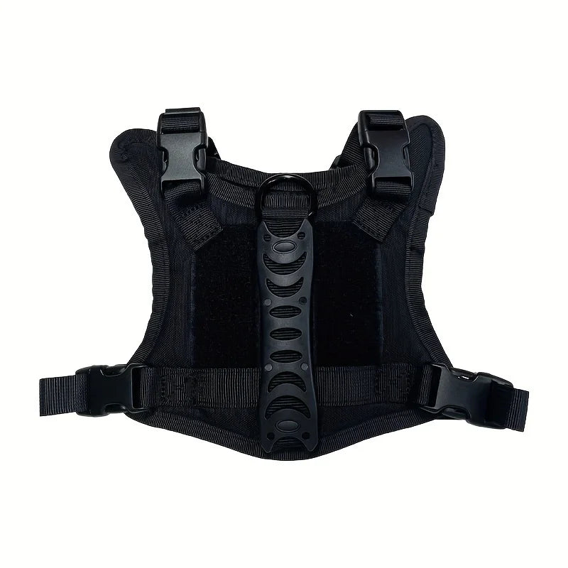 Cat Puppy Tactical Vest Training Harness for Small Dogs Adjustable Military Outdoor Working Cat Harness