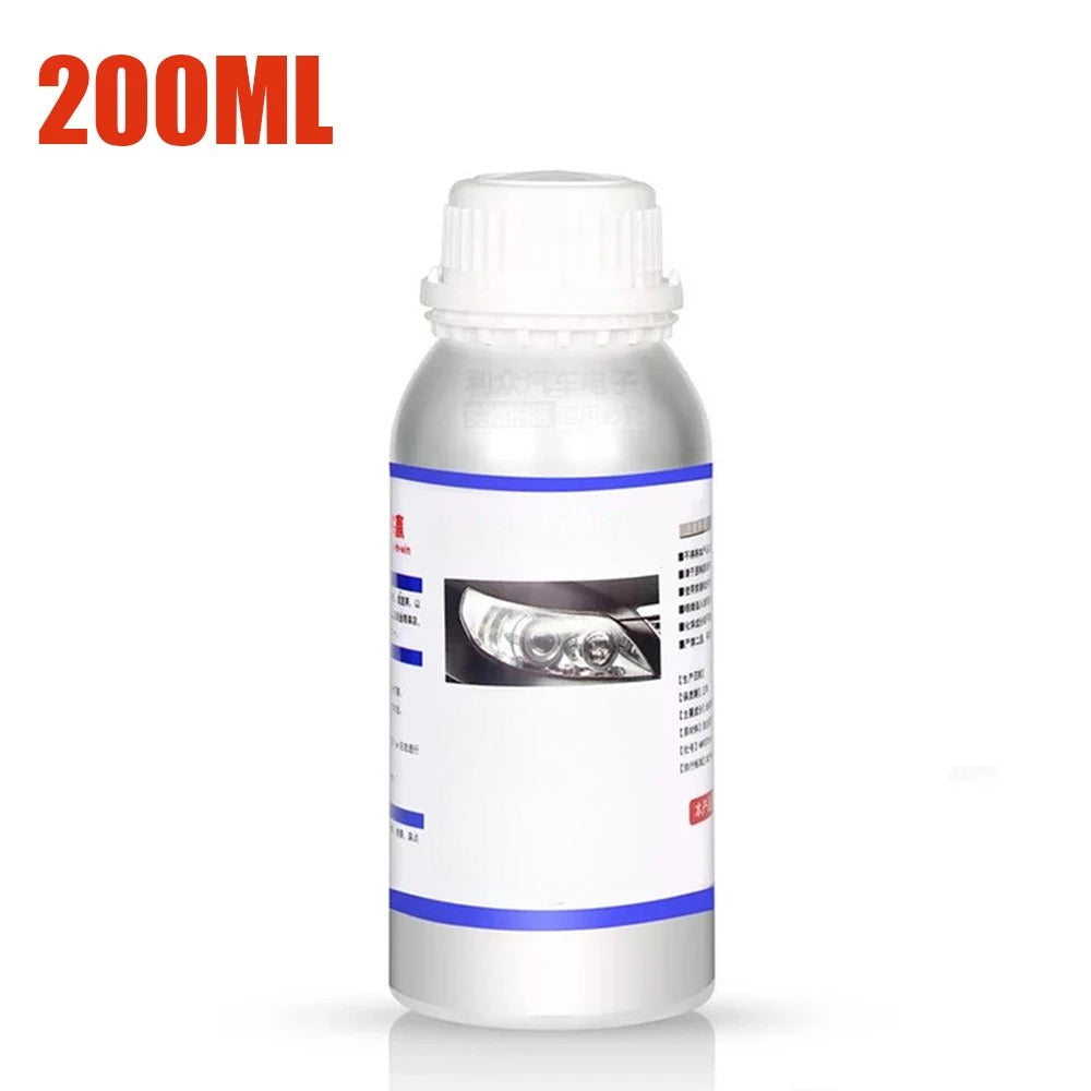 Car Headlight Cleaner Polishing Liquid Polymer Renovation Restoration Cleaning Agent 800G/200ml/100ml