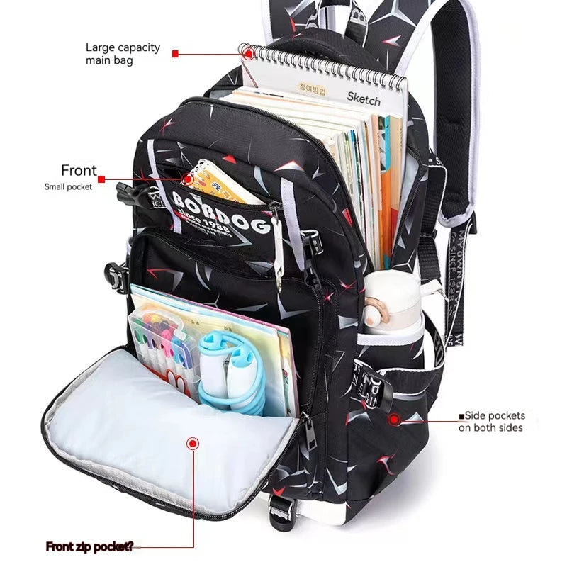 School Backpack High Appearance Level Backpack for Children Three To Six Backpack