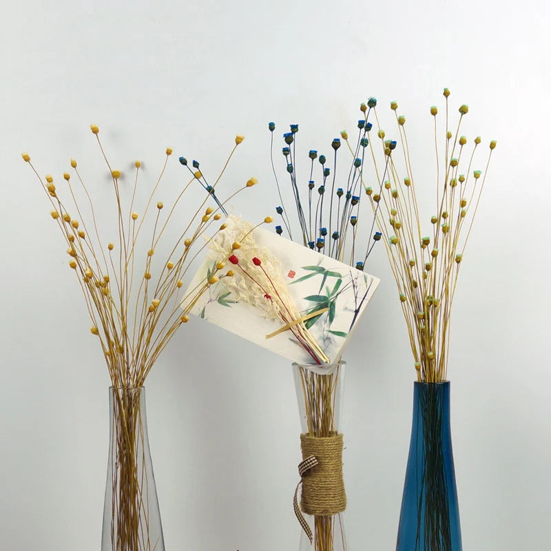 Flowers 50 Stems Dried Flowers For Arrangements  Home Decor Photo Props Handmade Air-drying  Dried Flowers