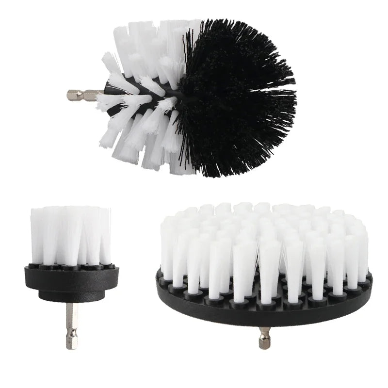 2/3.5/4/5'' Brush Attachment Power Scrubber Drill Brush Nylon Cleaning Tools