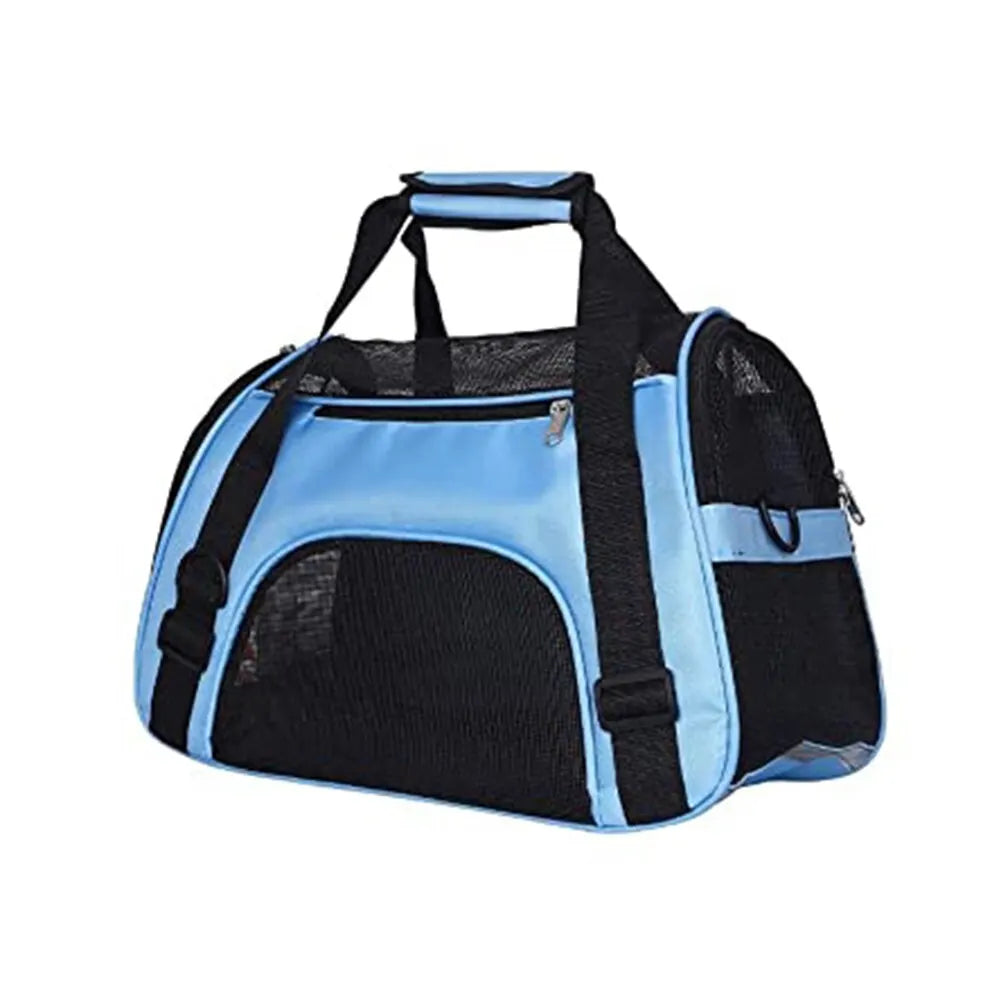 Pet Cat Travel Bag Breathable Foldable Portable Handbag Pets Transport Washable Backpack