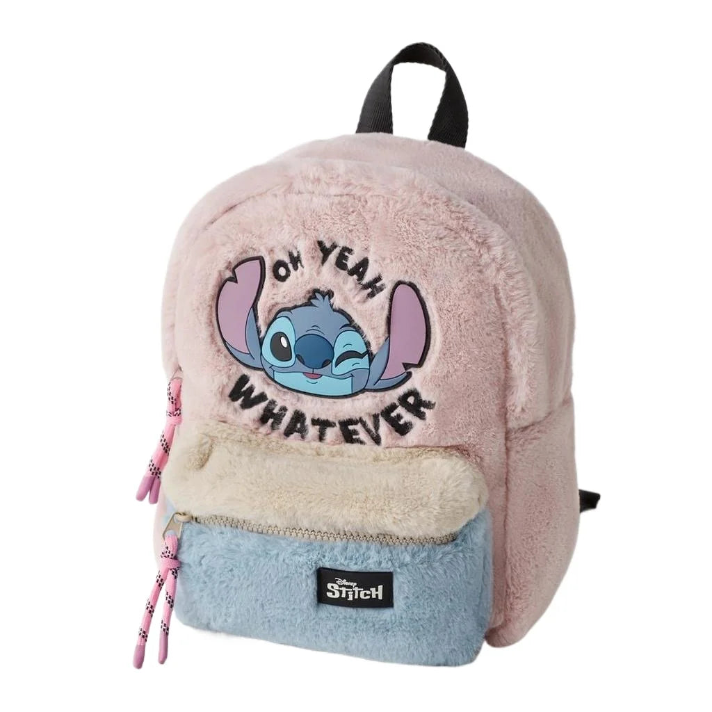 Disney cartoon Stitch Kids Backpack Mini Schoolbag Girls and Boys Shoulder Bag